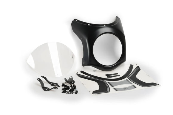 TRIUMPH SCRAMBLER 400X [2025] – Retro-Verkleidungscheibe – Transparent