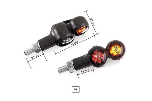 KTM RC 390 [2025] – Lys Binklersæt – Sort