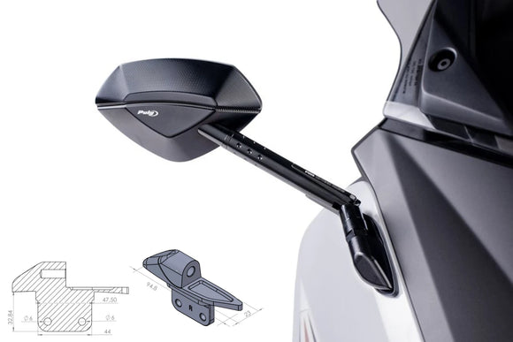YAMAHA T-MAX 560 TECH MAX [2021] - Adattatore per specchietto retrovisore da agganciare al