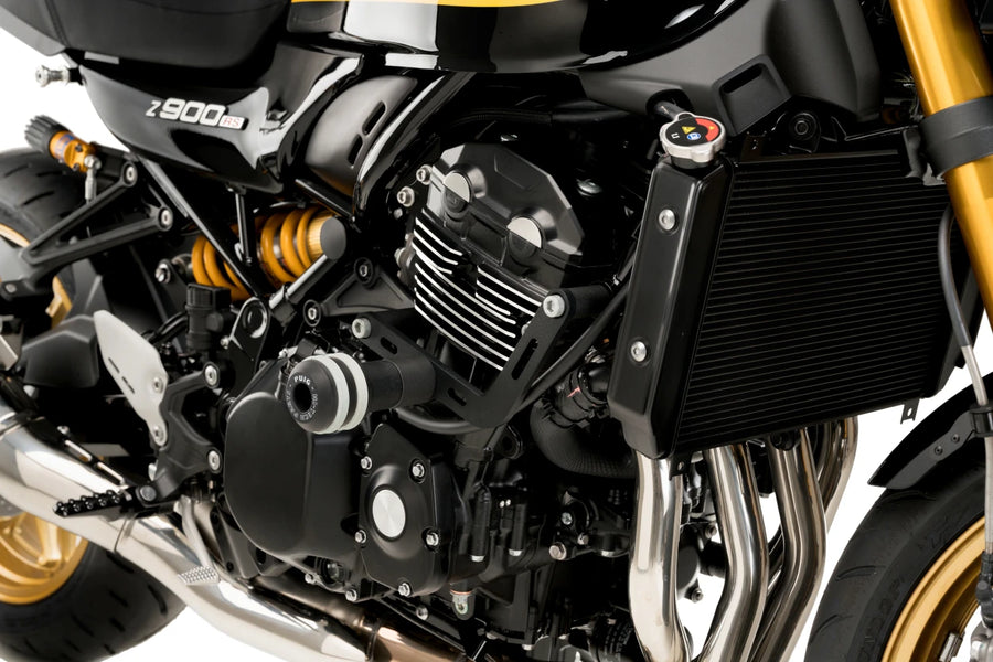 KAWASAKI Z 900 RS SE [2025] – Crash Pads Vintage – Svart