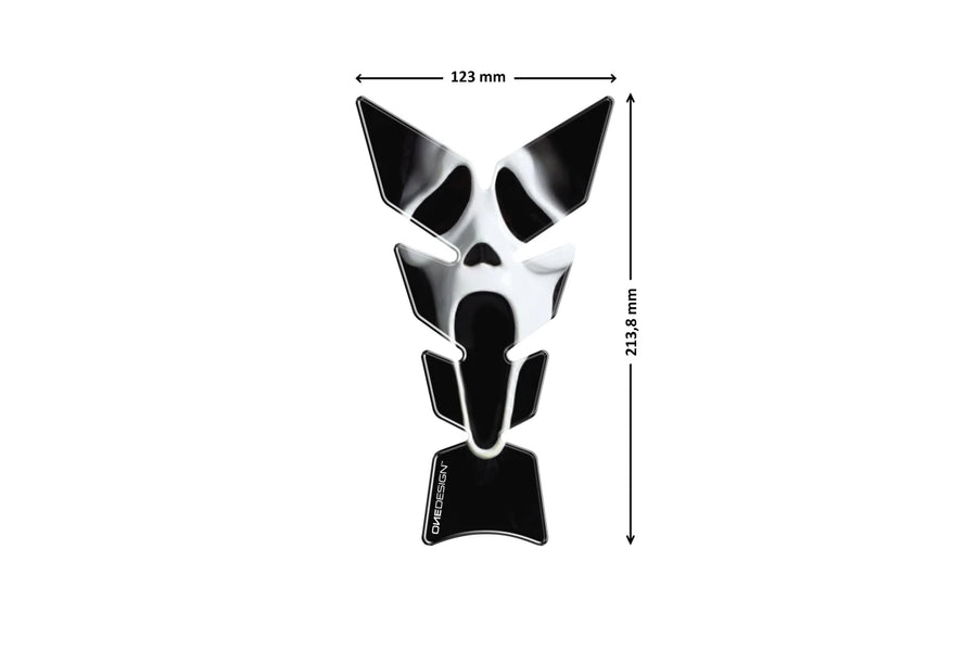 KTM RC 390 [2025] – Scream Tank Protector – Fekete