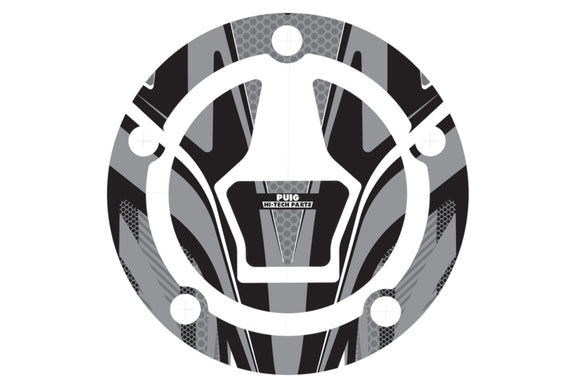 SUZUKI GSX-R 125 [2020] – Kryty víčka nádrže Radical – Šedé