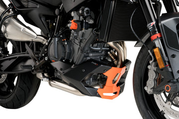 KTM 890 DUKE R [2025] — Передний спойлер — Матовый черный