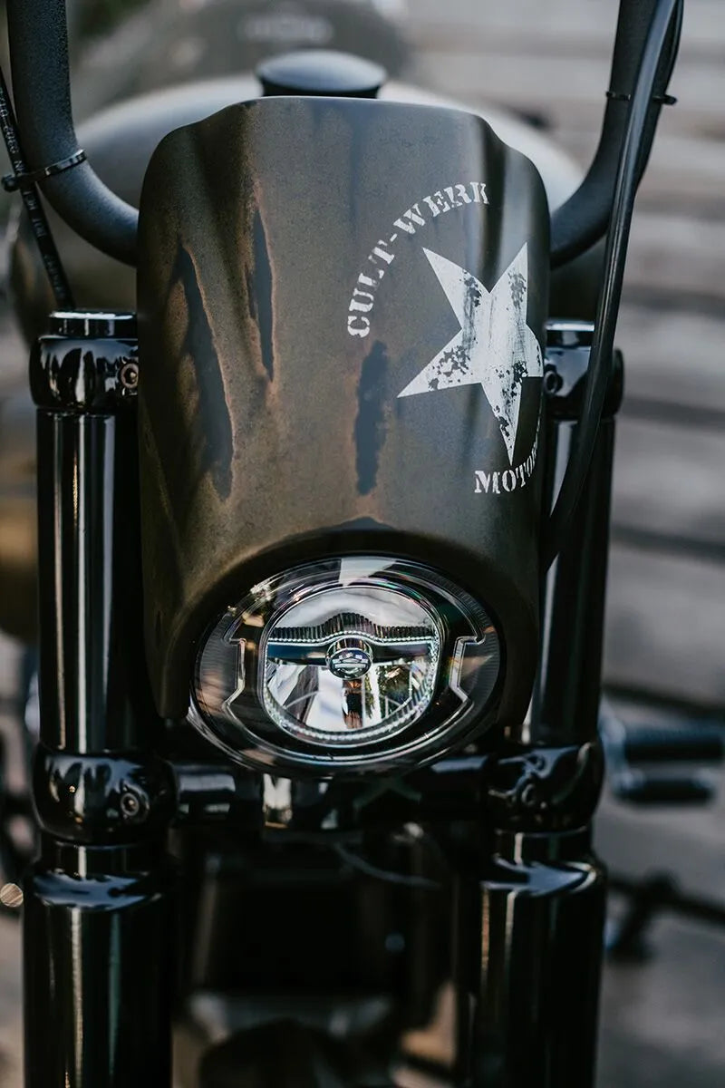harley-davidson street bob [CULT WERK] – owiewka reflektora