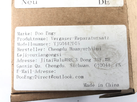 YAMAHA DT 125 4BL [1999] - Carburateurherstelzin