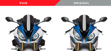 BMW S1000RR 2015-2018 - Downforce sporta sānu spārnu komplekts | Sarkans | PUIG 9767R