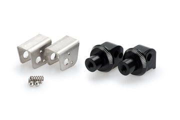 BMW F 900 GS ADVENTURE [2024] – Adapter voetsteun rubber passagier – zwart