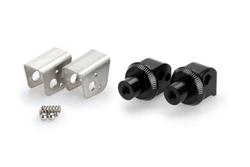 BMW F 900 GS ADVENTURE [2024] – Adapter voetsteun rubber passagier – zwart - 0