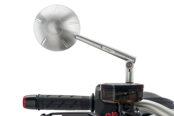 KTM 890 DUKE R [2025] — Зеркало заднего вида в стиле ретро — Анодированный алюминий