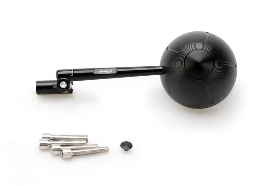 KTM 890 DUKE R [2025] – Lusterko wsteczne w stylu retro – Czarne