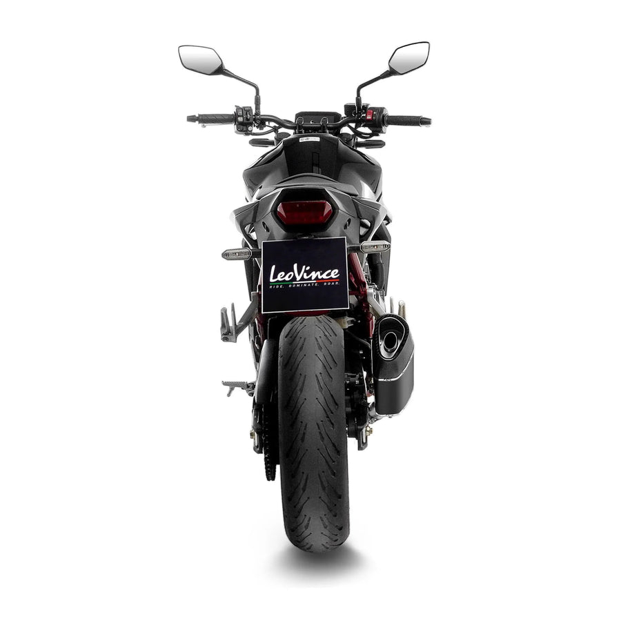 honda cb 750 Hornet [LEOVINCE] — накладной задний глушитель LV-14R Black Edition