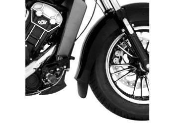 INDIAN SCOUT [2025] – Chapa de aluminio gruesa del guardabarros delantero – Negro