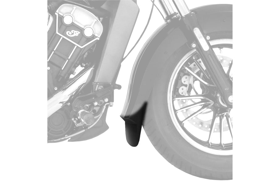 INDIAN SCOUT [2025] – Extensión del guardabarros delantero – Negro