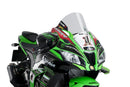 KAWASAKI ZX-10RR NINJA PERFORMANCE [2018] — Экран R-Racer — Прозрачный-2