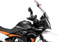 KTM 890 SMT [2025] — туристический экран со спойлером — прозрачный-2