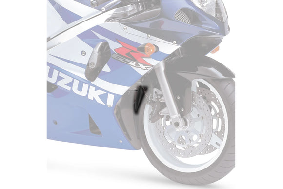 SUZUKI GSX-R 750 [2002] – Verlängerung des vorderen Schutzblechs – Schwarz