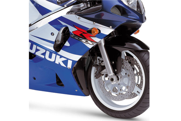 SUZUKI GSX-R 750 [2002] – Verlängerung des vorderen Schutzblechs – Schwarz
