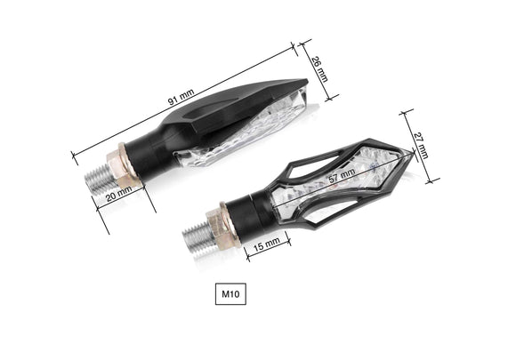 KTM RC 390 [2025] – ハウスインジケーターセット – ブラック