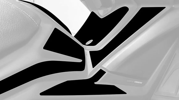 KYMCO AK 550 [2023] – Scratch Saver Tank Protector – Musta