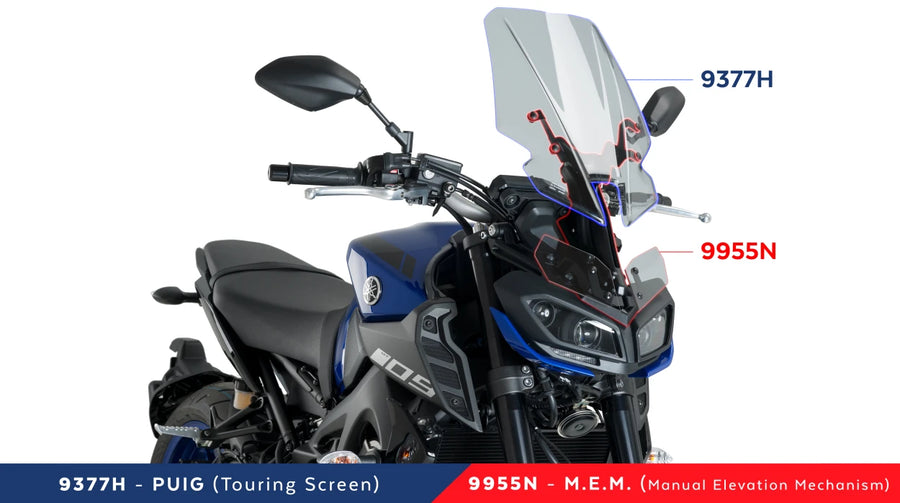 YAMAHA MT-09 SP [2020] – M.E.M. – Schwarz