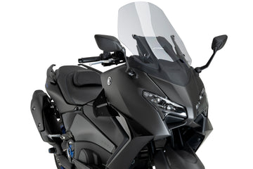 YAMAHA T-MAX 560 TECH MAX [2025] – Spoiler D12 – Noir Mat