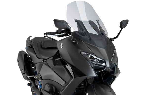 YAMAHA T-MAX 560 TECH MAX [2025] — Спойлер D12 — Черный