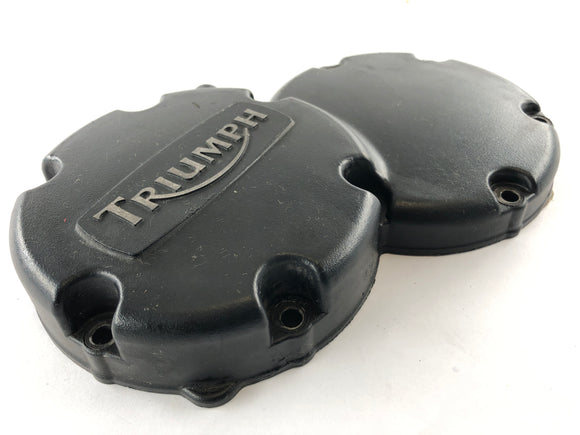 Triumph Tiger 900 T400 [1998] - Motordeksel op de linker compensatieasaandrijving