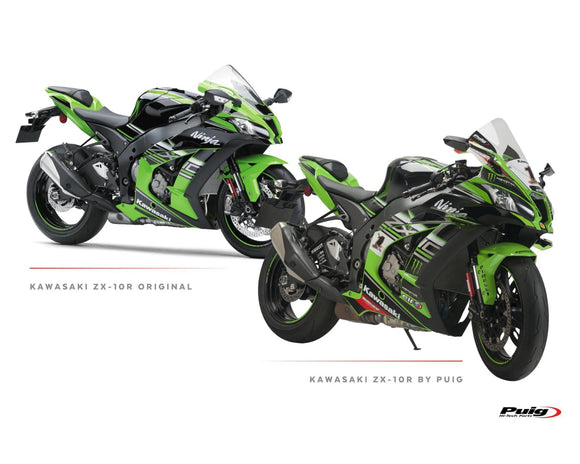 KAWASAKI ZX-10RR NINJA PERFORMANCE [2018] – R-Racer スクリーン – 濃い色合い