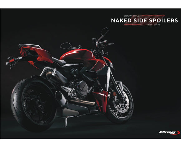DUCATI STREETFIGHTER V2 [2024] – Carénage côté pare-brise nu