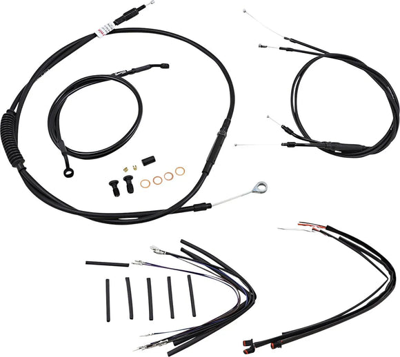 harley-davidson street bob [BURLY BRAND] – Jail Bar cable set