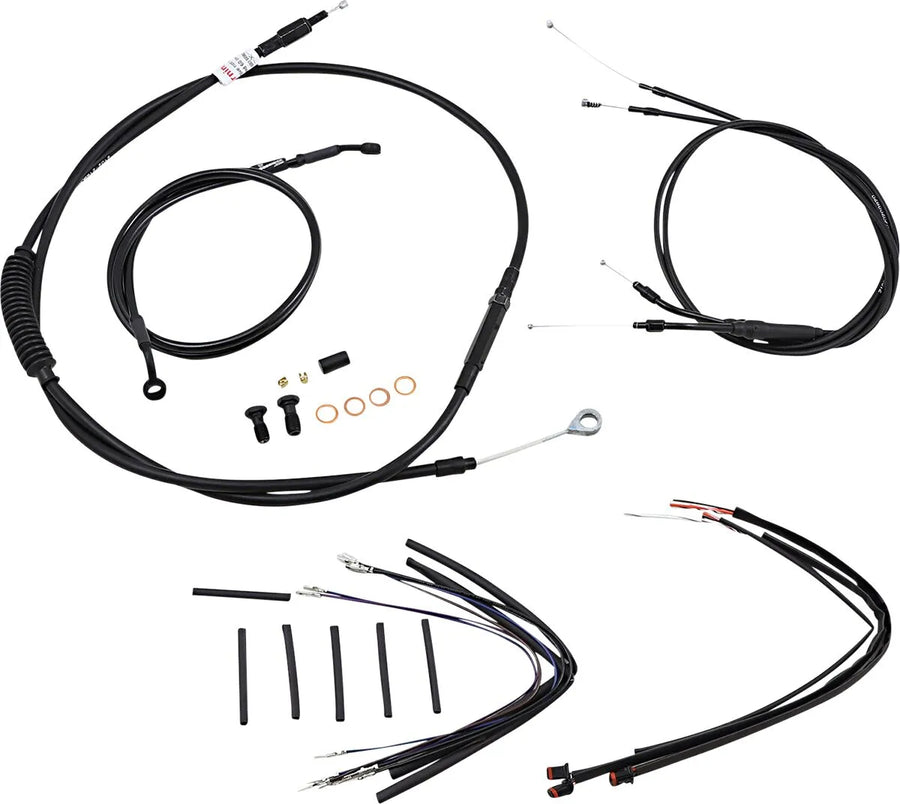 Harley-Davidson Street Bob [BURLY BRAND] – Set di cavi Jail Bar