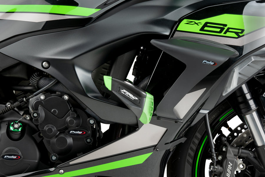 KAWASAKI ZX-6R NINJA [2025] – Valblokken PRO 2.0 – Zwart