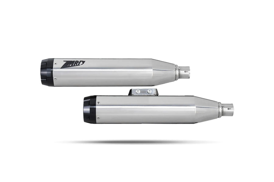 harley-davidson street bob [ZARD] – Overlappet slip-ons lyddæmper til HD-SOFTAIL M8