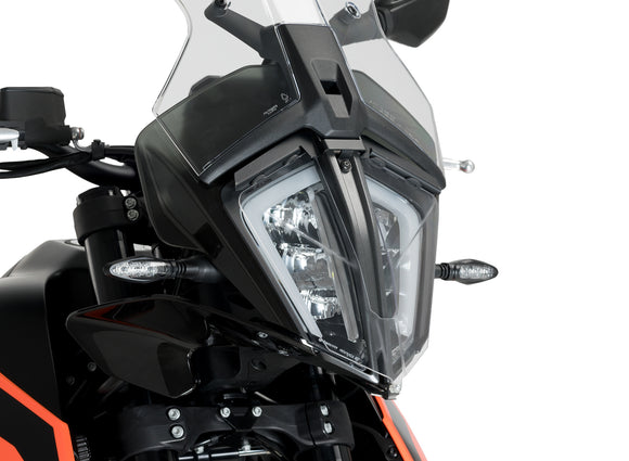 KTM 390 ADVENTURE SW [2024] – ヘッドライト保護 – 透明
