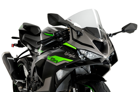 KAWASAKI ZX-6R NINJA [2025] – R-Racer Screen – musta