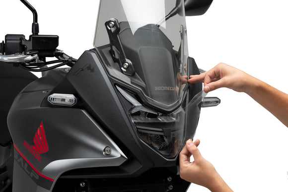 HONDA XL 750 TRANSALP [2024] — Защита фар Adhere — Прозрачный