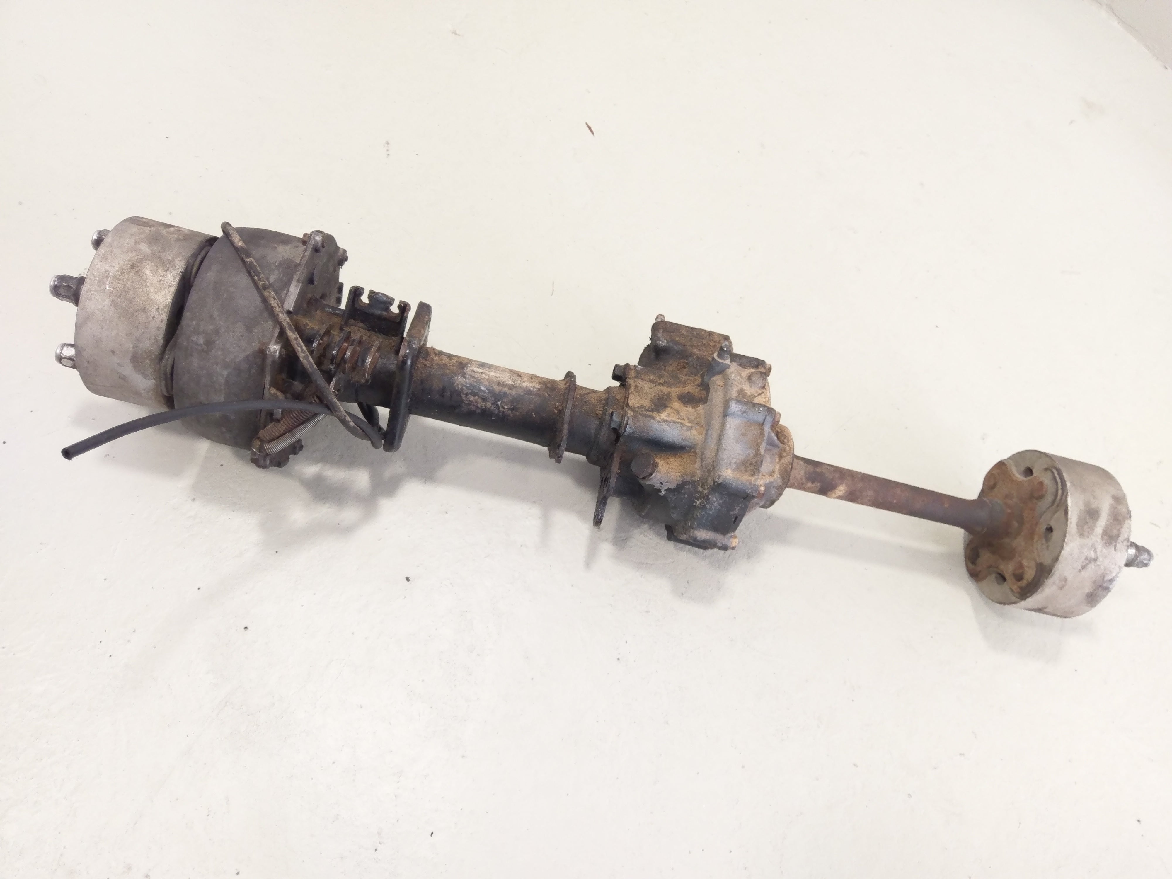 Yamaha Kodiak 400 5Y4 [2004] - Rear axle complete with differential