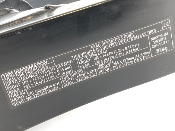 Can on the Spyder SM5 [2009] -Schwinge