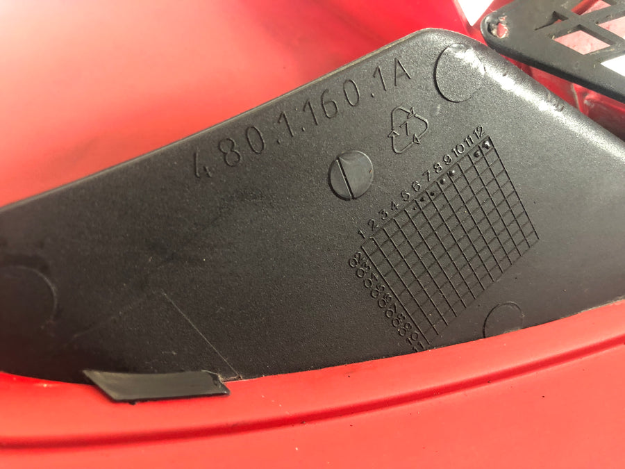 Ducati 999 H4 [2003] - Lampeklædning beklædning foran med forruden Pulstol