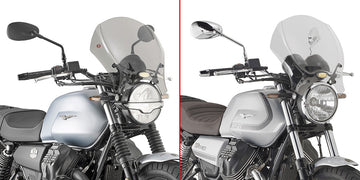 Moto Guzzi V7 850 Stone Special [2021-2025] - Montagekit für Windschild