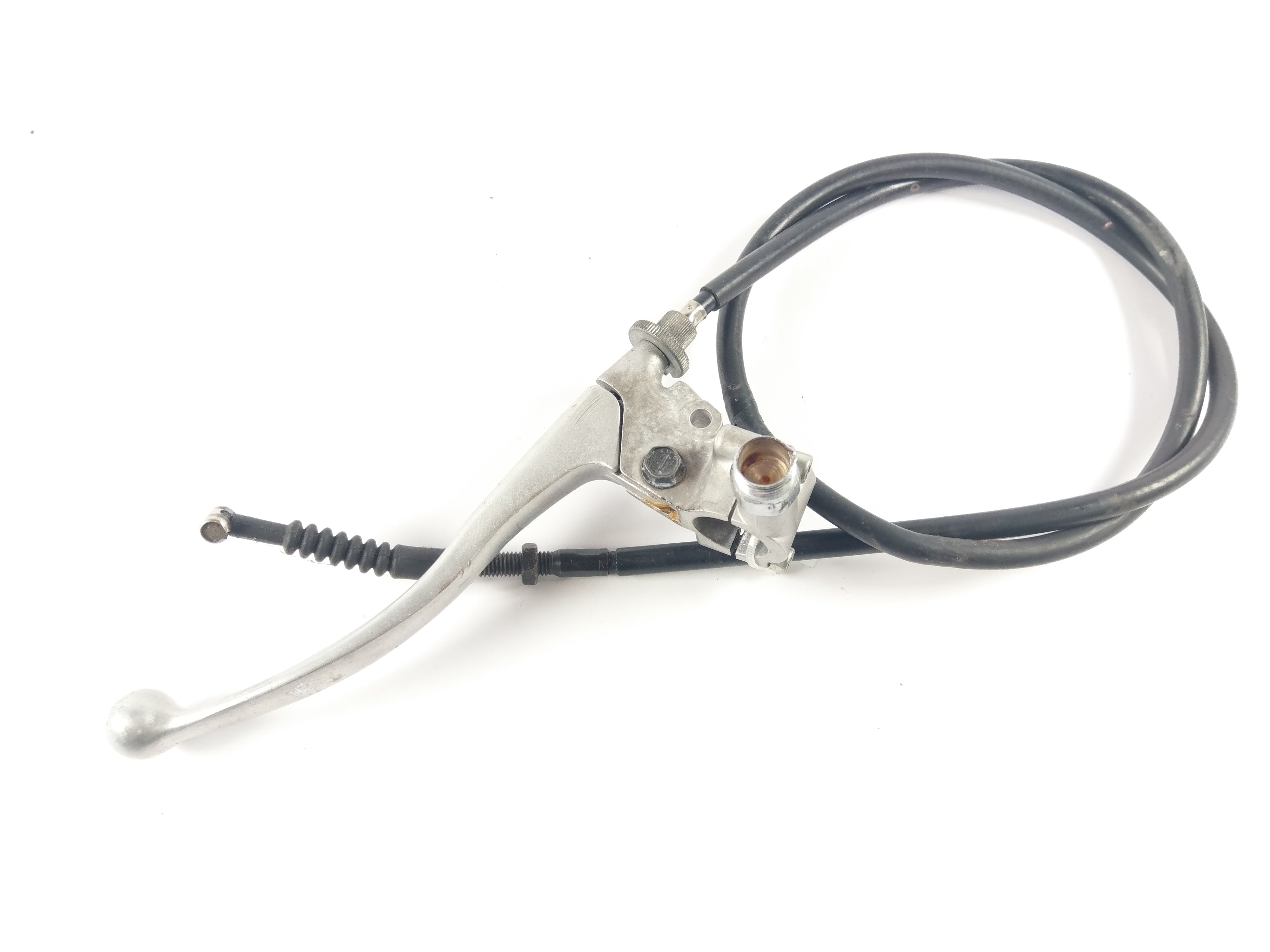 Yamahe DT 125 4BL [1997 ] - Handlebar fitting left clutch fitting with handle and Bowden cable