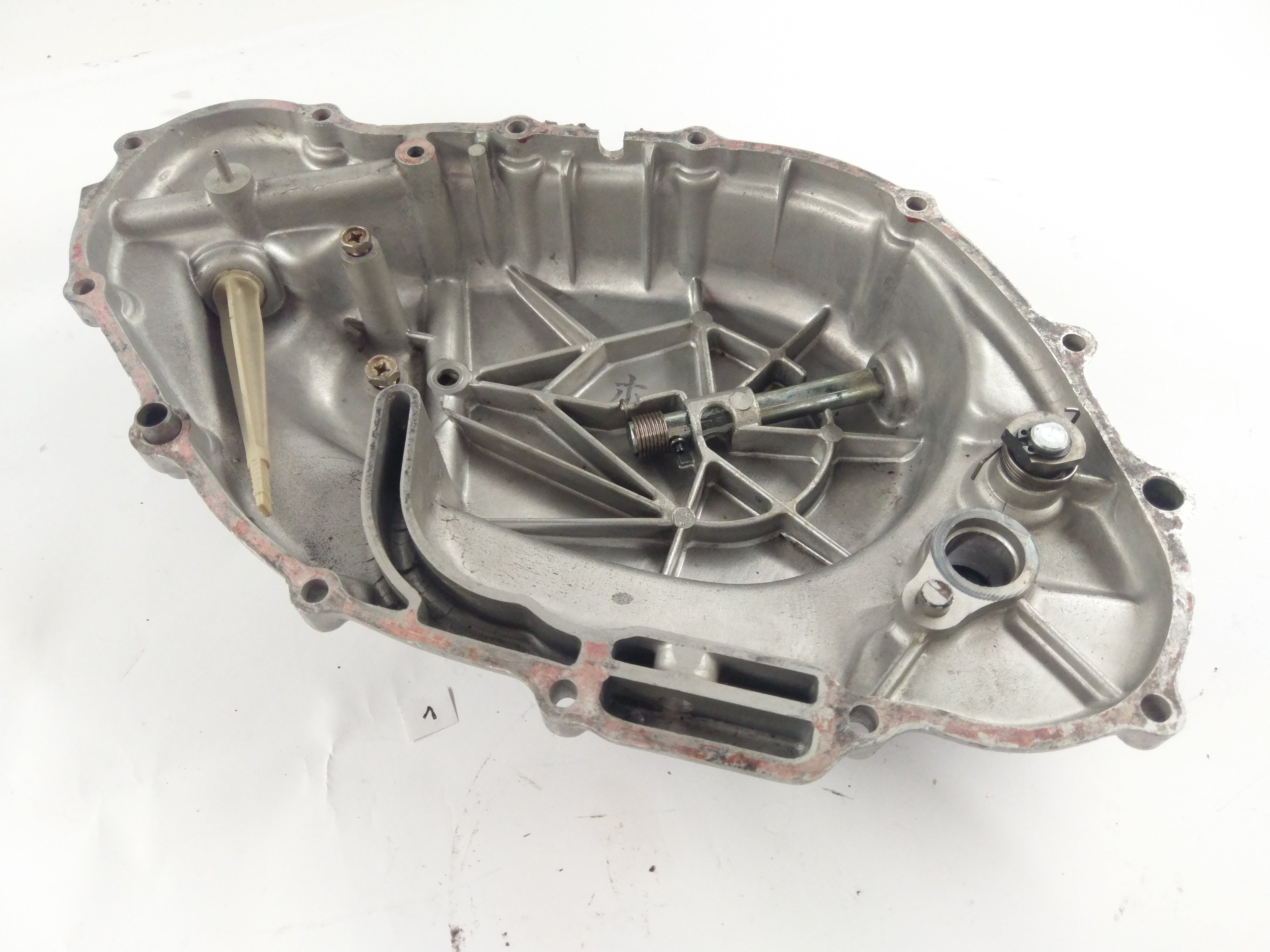 Honda XL 500 S PD01 [1982] - [1997] - Engine cover clutch cover silver