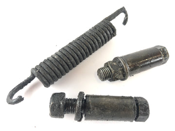 Suzuki T 500 [GT 500]  - 带有弹簧和插座的主要支架 - 0