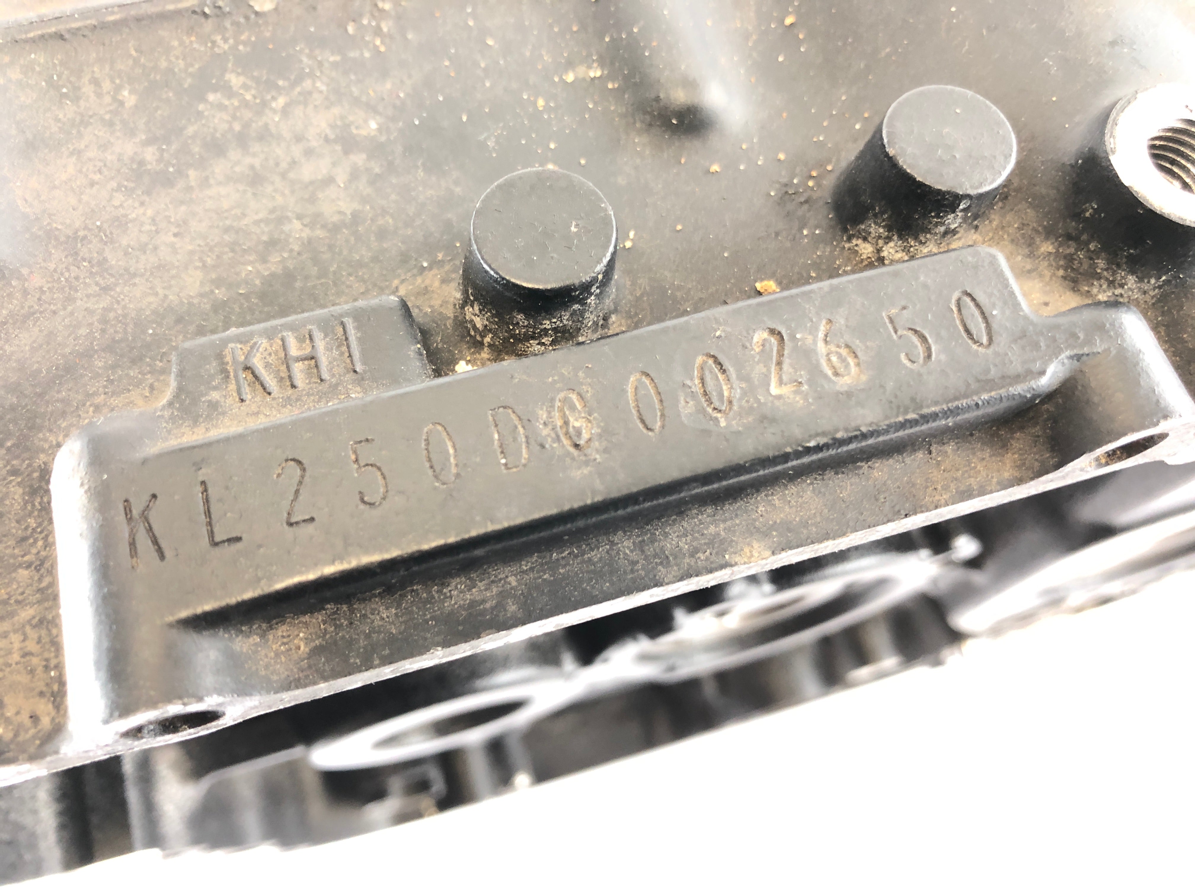 Kawasaki KLR 250 KL250D [1988] - Engine housing empty housing