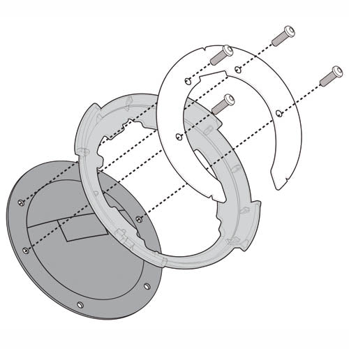 Honda CBR 600 RR [GIVI] - Befestigungsring für TANKLOCK