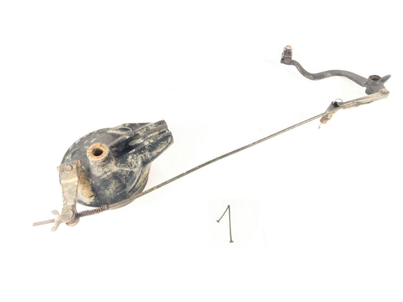 Honda XL 600 RM PD04 [1988] - Bromstrumma och bromspedal