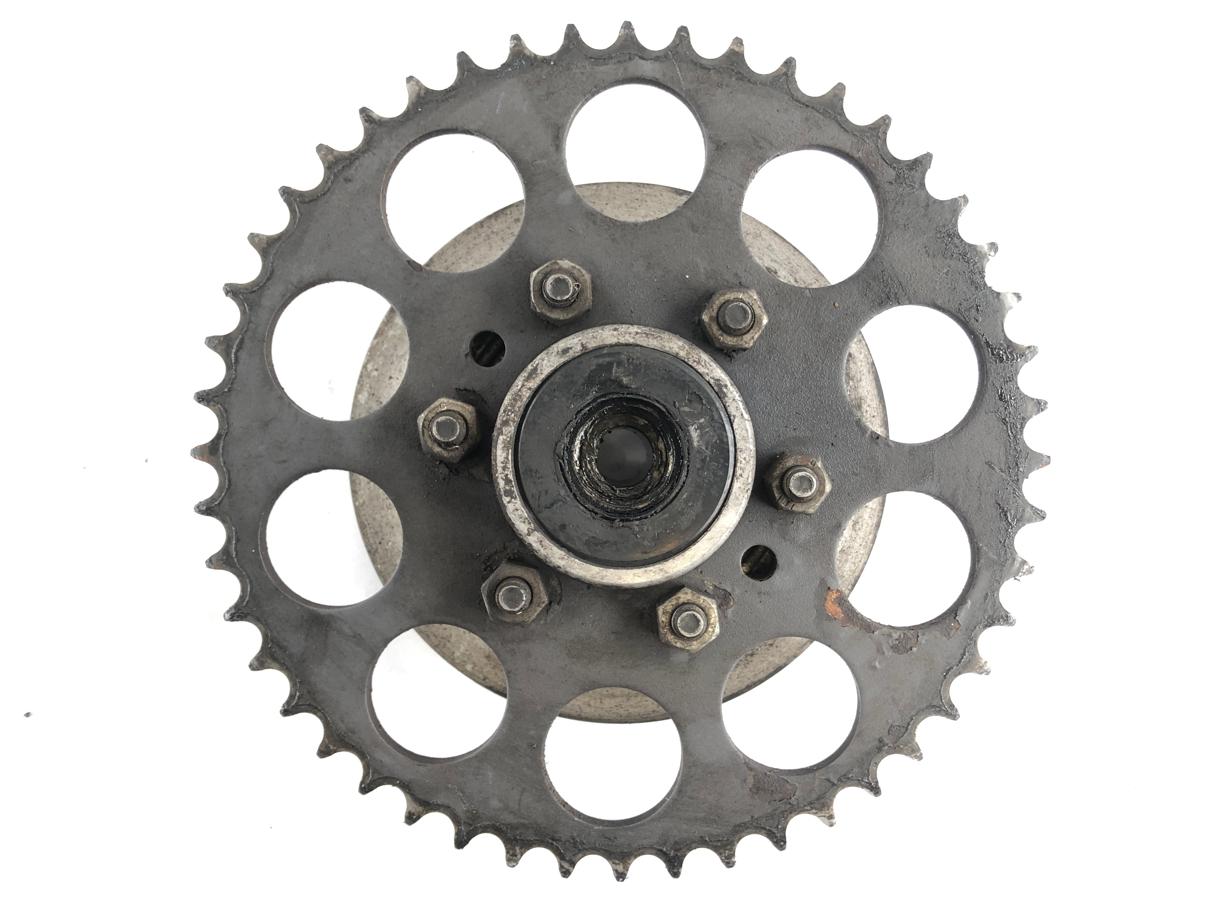 Suzuki DR 750 S SR41B [1988] - Sprocket carrier with sprocket