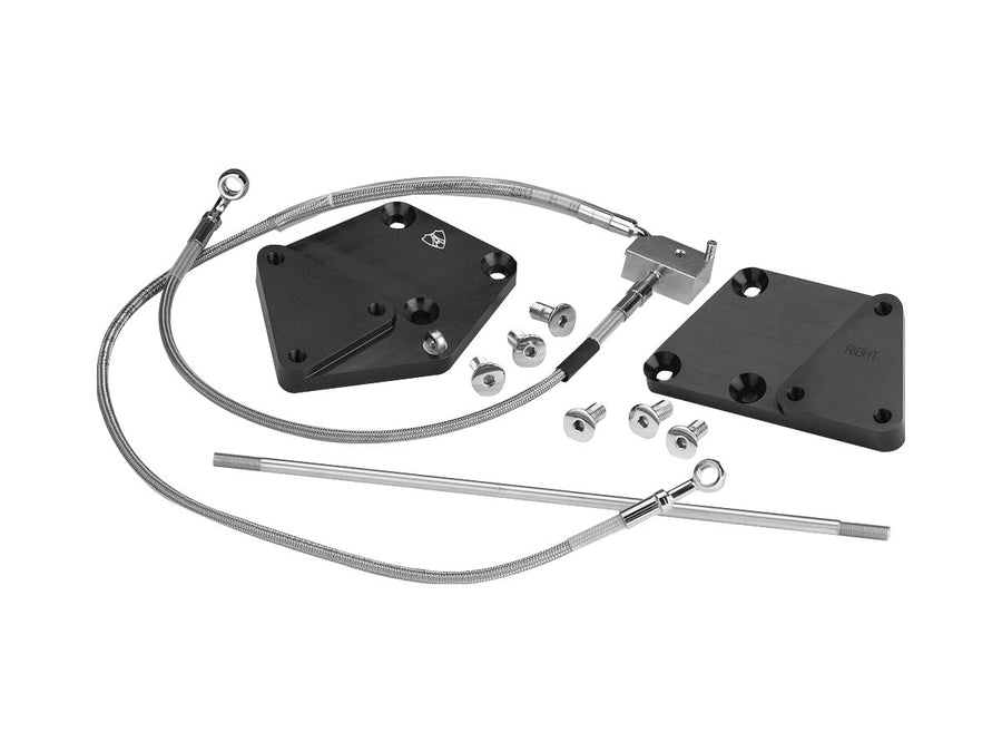 Harley Davidson FXST [2000-2003] – 3" Vorverlegungssatz für die Fußrastenanlage