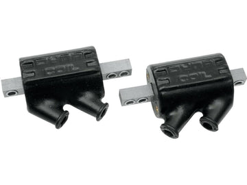 Harley Davidson FL Shovel [1970-1984] – Zündspulen Dual Tower Schwarz 5 Ohm Dual Fire