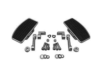 Harley Davidson FXWG [1983-1985] – Verstellbare Fahrer-Mini-Trittbretter Chrom